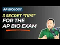 Three TIPS to immediately improve your AP BIO SCORE