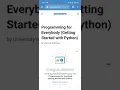 Programming for everybody getting started with python chapter-1 Quiz