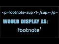 Coding for Beginners Superscript vs Subscript