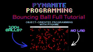 Bouncing Ball with Trail Full Python Pygame Tutorial