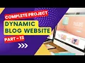 How to Show All Posts on the Index PHP Page in Your Dynamic Blog Website Complete Web Project