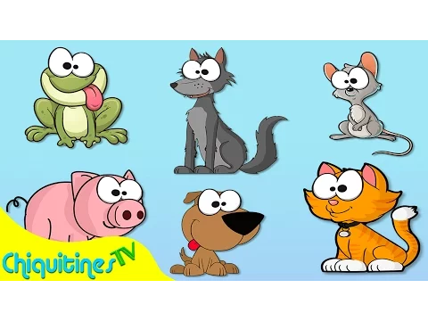 Download MP3 El Sonido de los Animales - Canción Infantil - aprende los animales - animación para niños