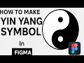 How to Make a Yin Yang Symbol in Figma
