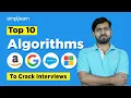 Top 10 Algorithms For Coding Interviews Important Algorithms For Software Engineers Simplilearn