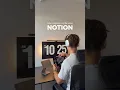 How I organize my life using Notion