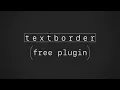 TextBorder Free Plugin for After Effects