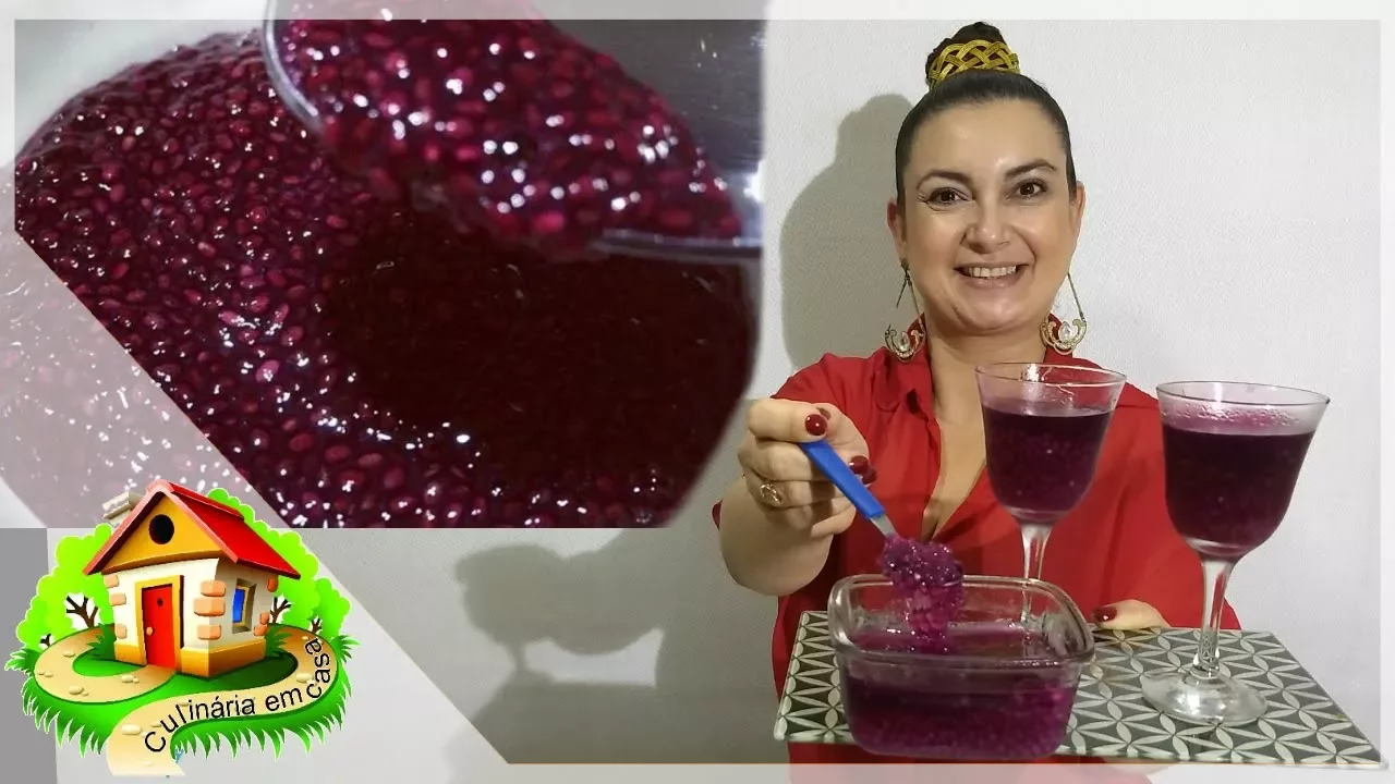 Link do abacaxi caramelizado: https://youtu.be/HANhes_zhvw Ingredientes 1 xícara de sagu 1,3 litros . 