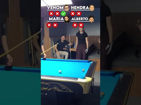 POOL PROS STROKE BATTLE 💪ft @hendracarabao. 🇮🇩, @MariiaBalakan 🇷🇺@jalbertodh94 🇪🇸 🎱❌✅