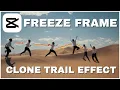CapCut Tutorial - Freeze Frame Clone Trail Effect 2023