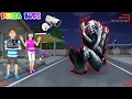 Yuta Mio Panik CCTV Merekam Hantu SCP 069 Minecraft Di Depan Rumah | Sakura School Simulator