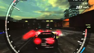 NFSU2 Drag Race EPIC Jump Finishing Fail Blown Engine 