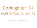 Codeigniter Bangla tutorial Part 14