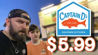Checking out the 5 99 Meal Deal at Captain Ds