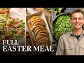 The Best Easy Easter Dinner Citrus Glazed Pork Spring Farro Salad Quick Peas