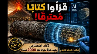   كتاب احترق منذ      عام  والذكاء الاصطناعي أعاده للحياة  دندنها