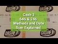 How to Win Cash 3 Using 646 and 246 Rundowns Mississippi Lottery Cash 3 Pick 3 Predict Eliminate