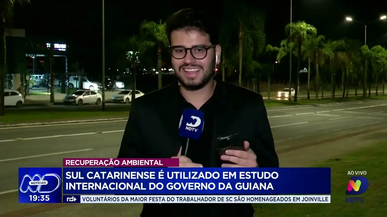 Sul catarinense atrai governo da Guiana para estudo internacional de recuperação ambiental