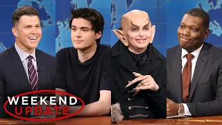 Weekend Update ft. Michael Longfellow, Sarah Sherman - SNL