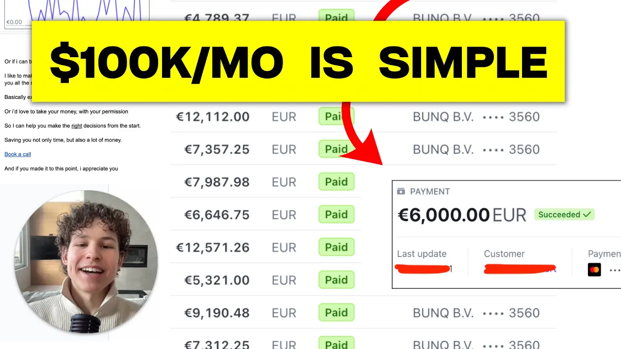 Watch me send 15,692 DM's automated making $100k/mo (SMMA): video thumbnail