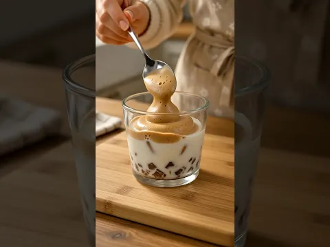 قهوة بالشوكولاتة! 🔥🤭