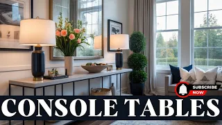 50 Console Tables to Style in Your Entryway or Living Room Chic Functional Ideas 2025
