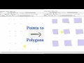 Convert GPS coordinates to polygon in arcmap