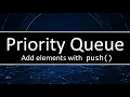 C Priority Queue - How the push method works