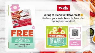 Weis Spring It On Rewards 2026
