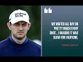 Patrick Cantlay strikes back at criticism of slow play in Masters