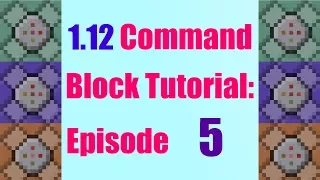 Fill Clone and Setblock - 1 12 Beginner Command Block Tutorial Episode 5