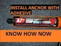 Install Anchors With Red Head Epcon A7