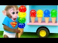 Download Lagu Affe BonBon flieht vor dem Riesenaffen und macht Regenbogeneis auf dem Bauernhof  - HT Tierwelt