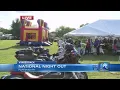 Aesia Toliver at National Night Out 2019 in Portsmouth