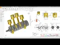 Create Four Cylinder Engine And Assembly Animation in Autodesk Inventor Ex 42