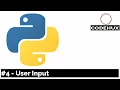 User Input Python Tutorial for Beginners