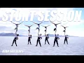 SALT FLATS STUNT SESSION with Weber State Cheer