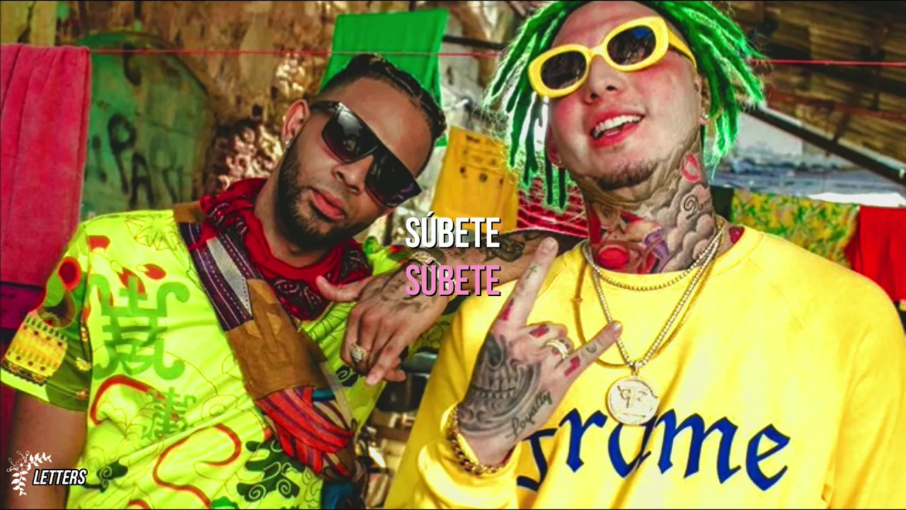 Súbete - Lary Over & Lírico En La Casa (Letra)