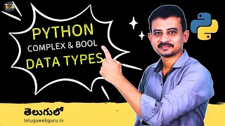 complex and bool data types in python