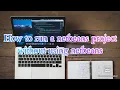 How to run a netbeans project without using netbeans