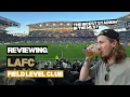 Reviewing LAFC premium seats inside Field Level Club