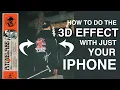 HOW TO 3D GIF PHOTOS WITH JUST IPHONE No Film Camera