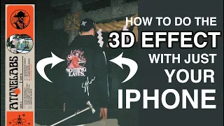 how to 3d gif photos with just iphone no film camera 