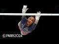 Suni Lee performs a STUNNING uneven bars routine in all-around final Paris Olympics NBC Sports