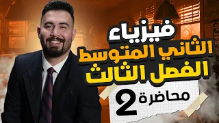 فيزياء الثاني متوسط الفصل ثالث الشغل والقدرة محاضرة 2 