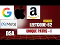 Unique Paths LeetCode 62 C Solution DP Explained Quantinode