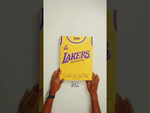 EXCLUSIVE: Lakers An Official History Of The Purple & Gold #lakers #lakersnation