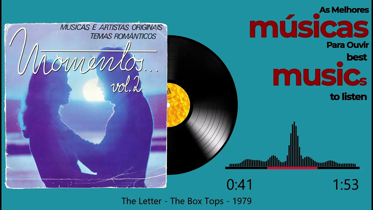 The Letter - The Box Tops  - Momentos Vol.2 - K-tel - 1979