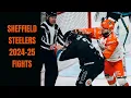 Sheffield Steelers 2024-25 fights
