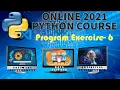 Python Program Exercise - 6