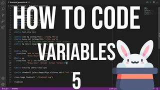 how to code racket - 5 variables